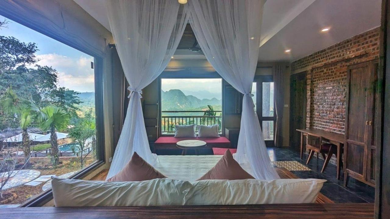 Amigo Pu Luong Hotel Lang Bang Екстериор снимка